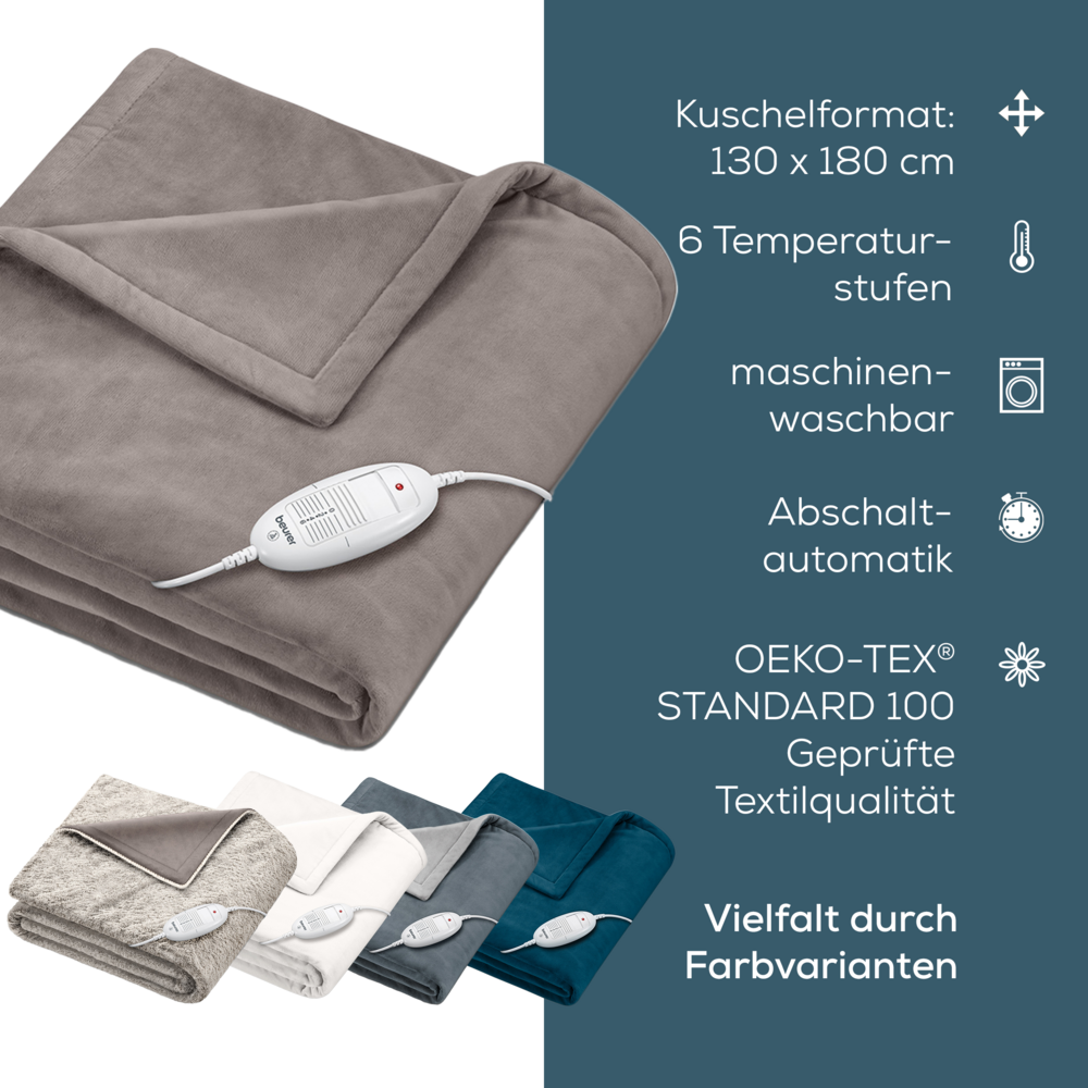 Beurer HD 75 Cosy Taupe